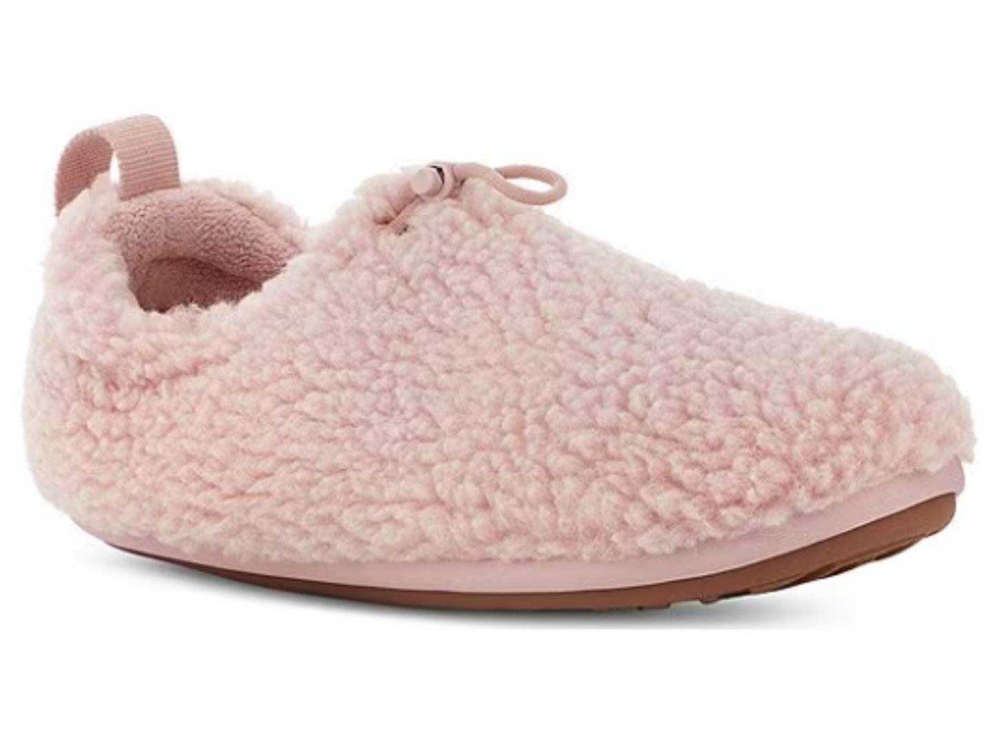 UGG: Plushy Slipper in Rose Grey