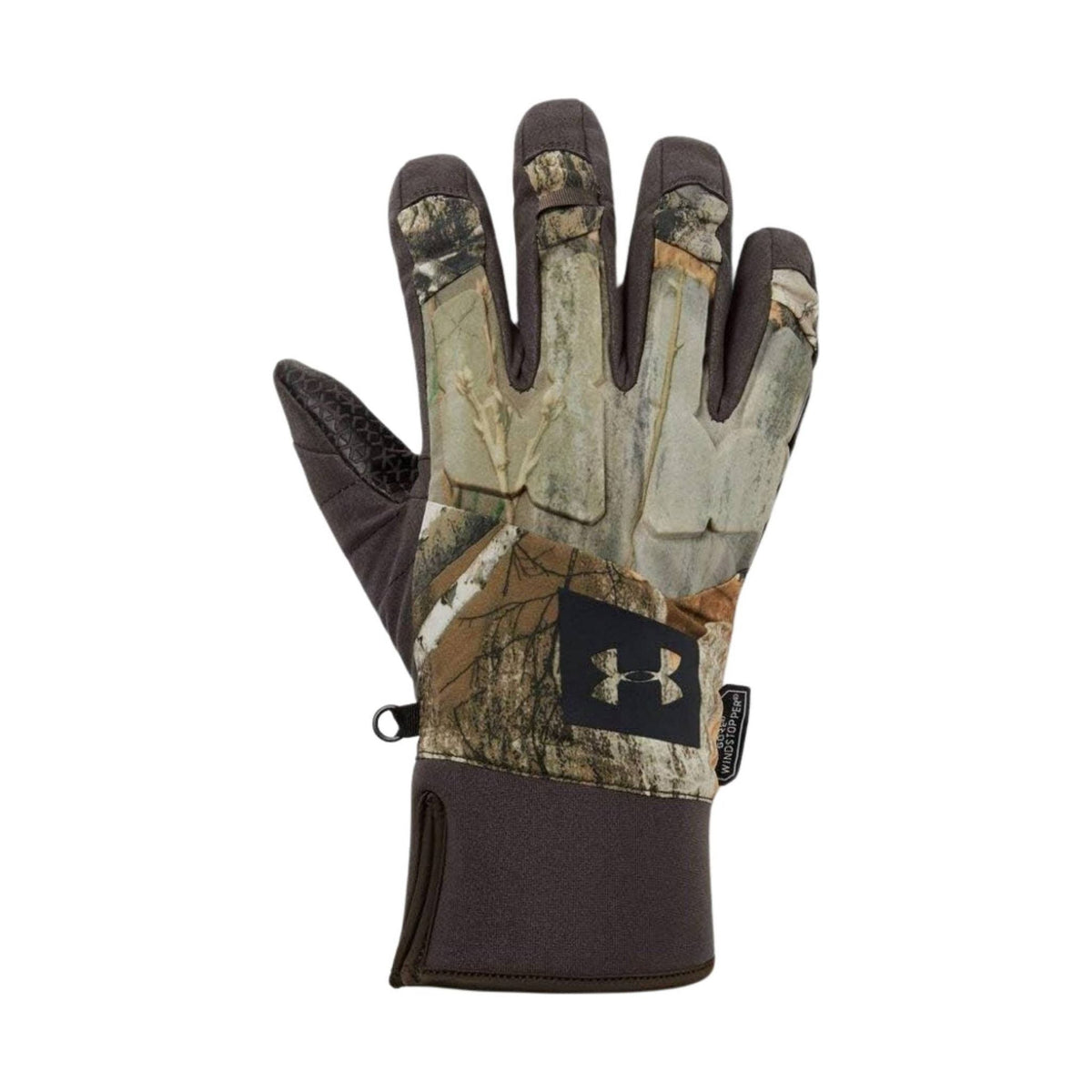 Under Armour Men’s Mid Season Wind Stop Gloves – Real Tree Edge