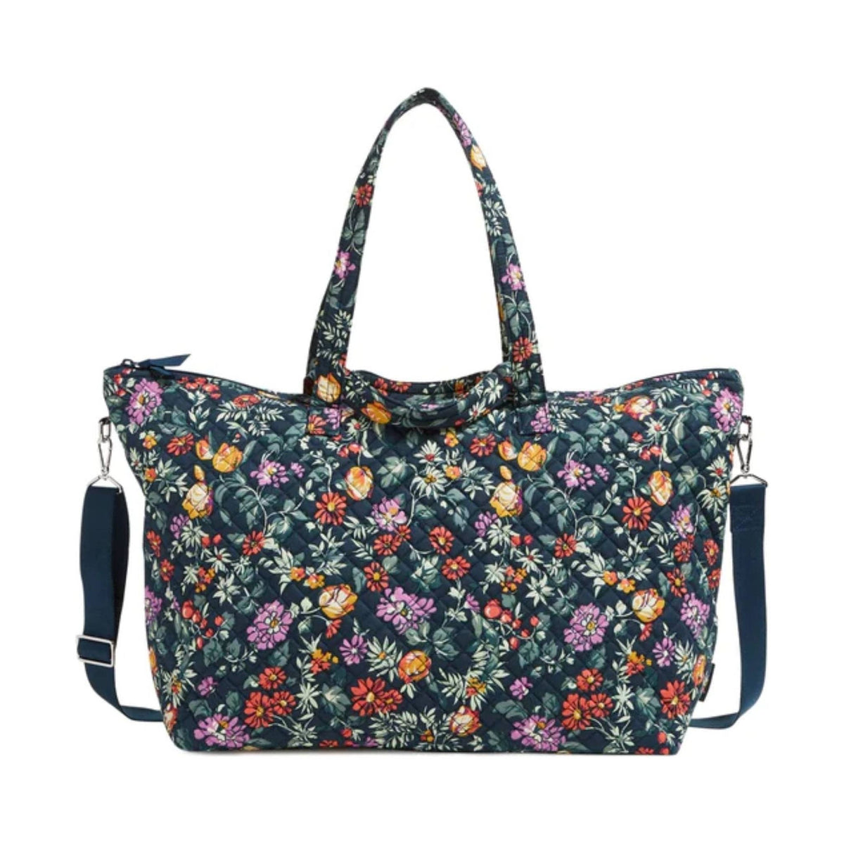 Vera Bradley Overnight Travel Tote Bag – Fresh Cut Floral Green – ONLINE STORE CREDIT/EXCHANGE ONLY