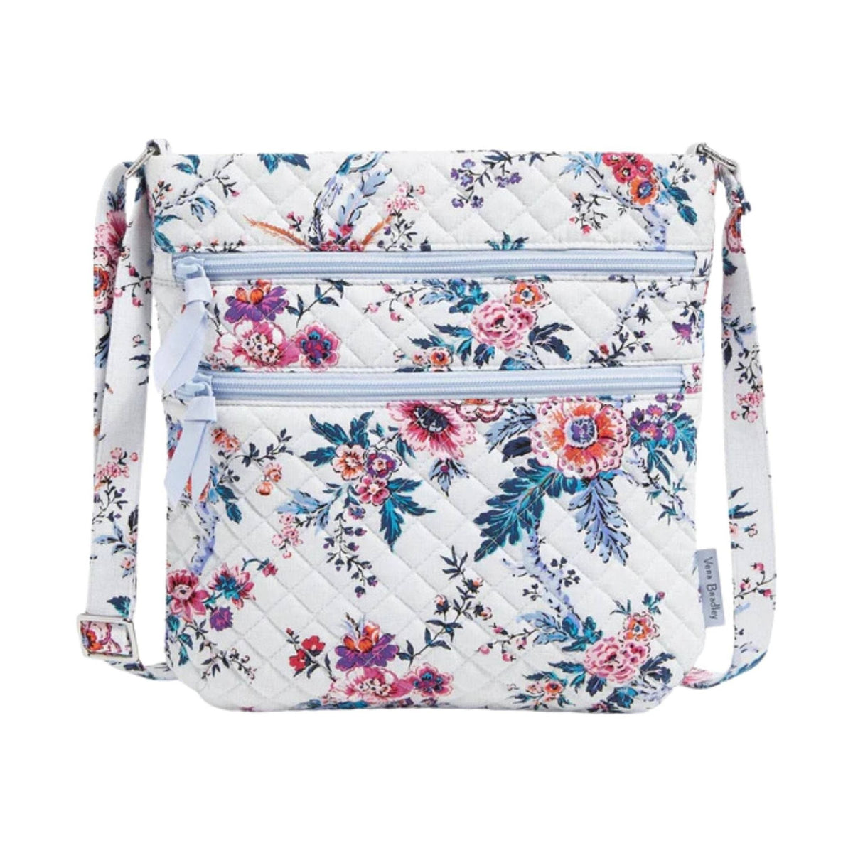 Vera Bradley Triple Zip Hipster – Magnifique Floral