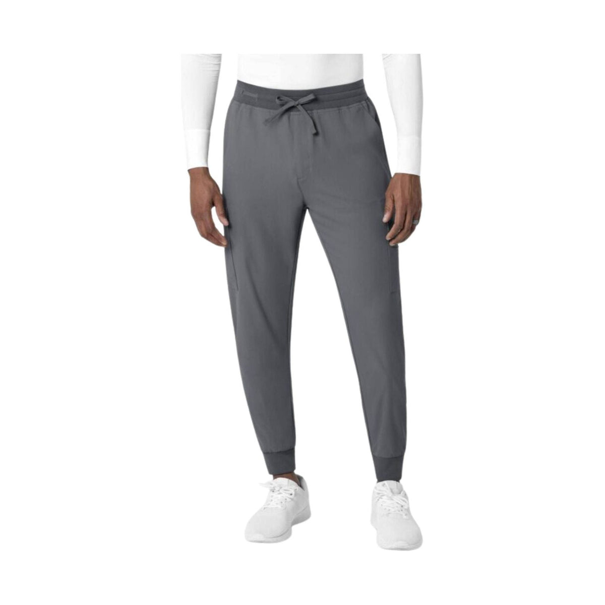 WonderWink Men’s Utility Jogger Scrub Pant – Pewter