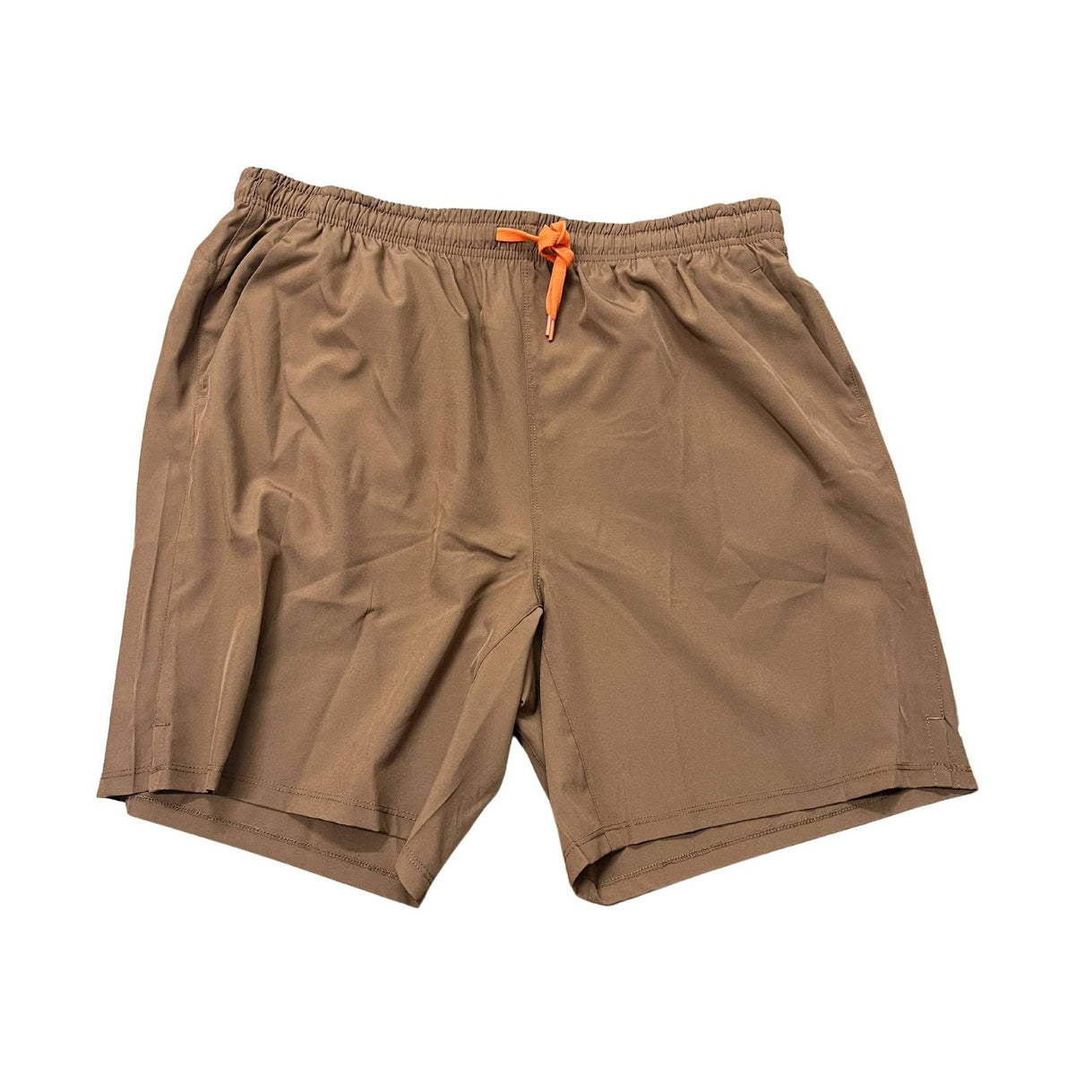 World Famous Men’s Vicente Short – Dark Khaki/Orange FINAL SALE